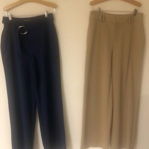 New with tags - INC Pants - 2 Pairs - Blue & Tan size 4